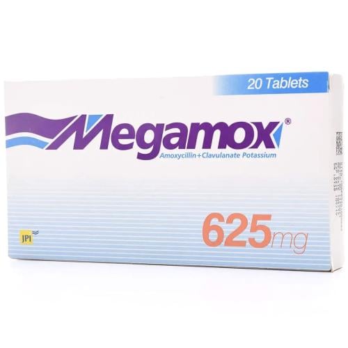 ميجاموكس 625 مجم 20 قرص - Megamox 625 mg 20 Tablet