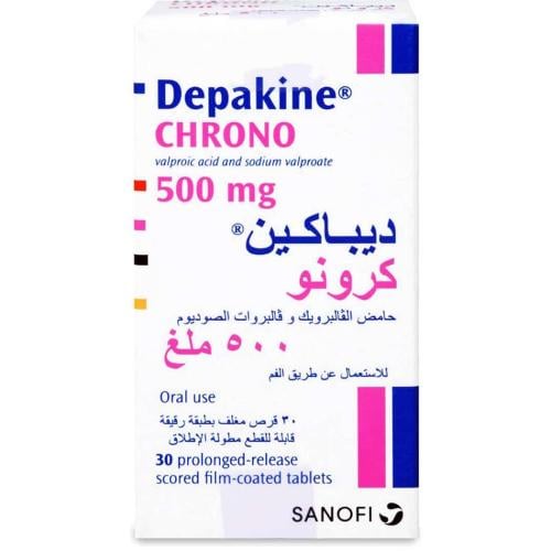 ديباكين كرونو 500 مجم 30 قرص - Depakine Chrono 500...