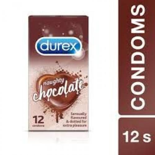 ديوريكس واقي ذكري نكهة الشوكولاتة 12قطعة - Durex C...