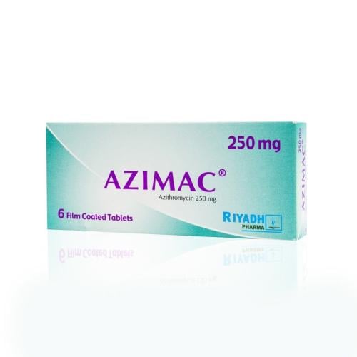 ازيماك 250 مجم 6 قرص - Azimac 250 mg 6 Tablet