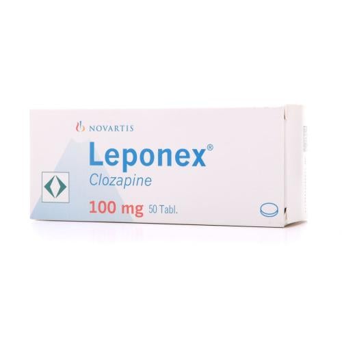 ليبونكس 100 مجم 50 قرص - Leponex 100 mg 50 Tablet