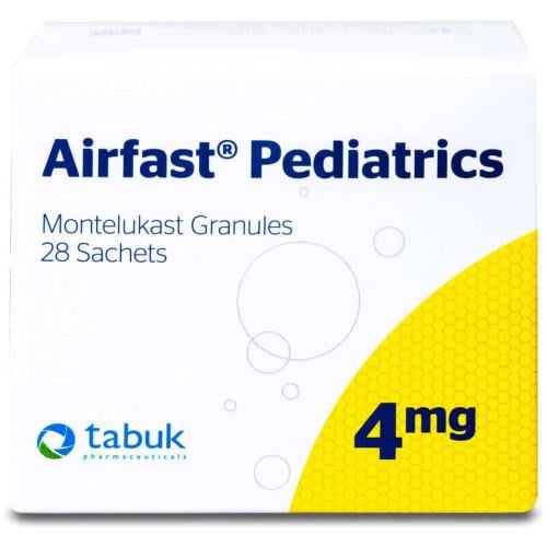 إيرفاست للأطفال 4 مجم 28 ظرف - Airfast Pediatrics...
