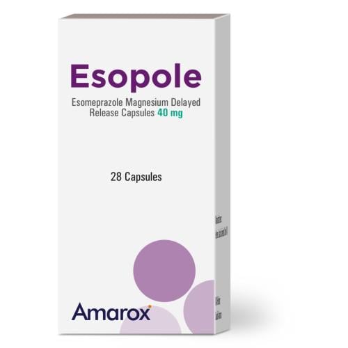 إيسوبول 40 مجم 28 كبسولة - Esopole 40 mg 28 tab