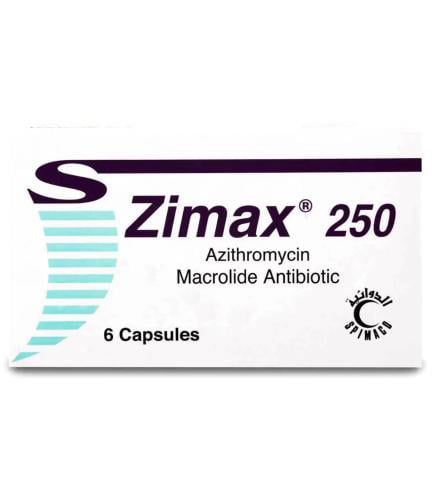 زيماكس 250 مجم 6 كبسولة - Zimax 250 mg 6 Capsule