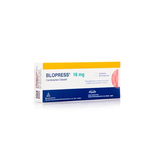 بلوبرس 16 مجم 28 قرص - Blopress 16 mg 28 Tablet