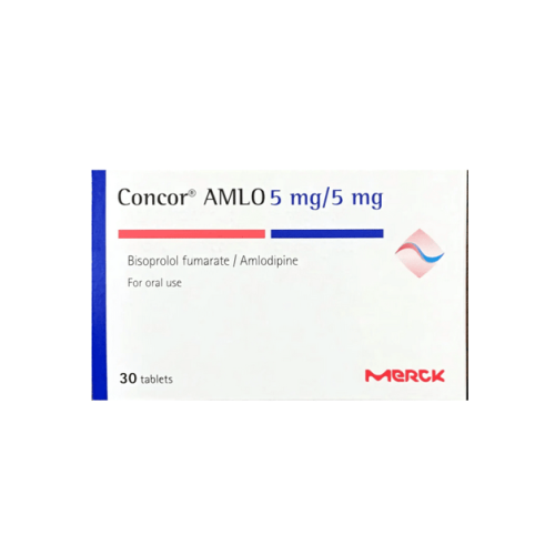 كونكور أملو 5/5 مجم 30 قرص - Concor Amlo 5/5 mg 30...