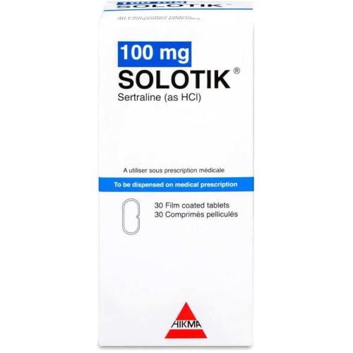 سولوتيك 100 مجم 30 قرص - Solotik 100 mg 30 Tablet