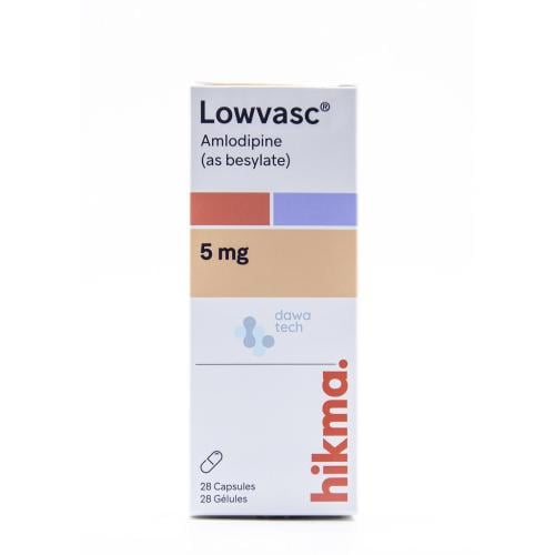 لوفاسك 5 مجم 28 قرص - Lowvasc 5 mg 28 Capsule