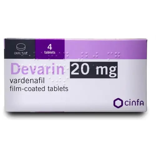 ديفارين 20 مجم 4 أقراص - Devarin 20 mg 4 Tablet