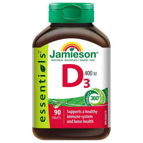 جاميسون فيتامين د 400 وحدة 90 قرص - Jamieson Vitam...