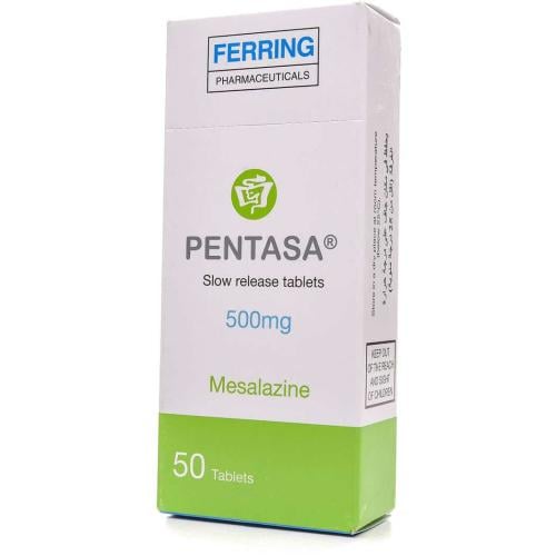بنتاسا 500 مجم 50 قرص - Pentasa 500 mg 50 Tablets