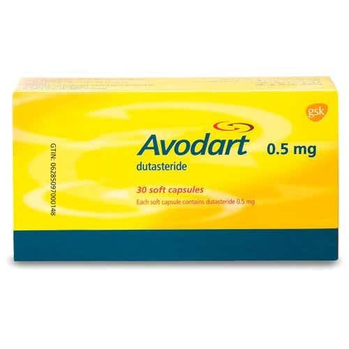افودارت 0.5 مجم 30 قرص - Avodart 0.5mg 30 Capsule