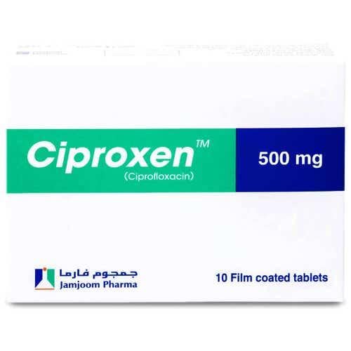 سيبروكسين 500 مجم 10 قرص - Ciproxen 500 mg 10 Tabl...
