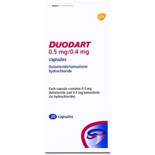 ديودارت 0.5/0.4 مجم 30 كبسولة - Duodart 0.5 / 0.4...