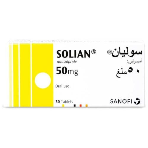 سوليان 50 مجم 30 قرص - Solian 50 mg 30 Tablet