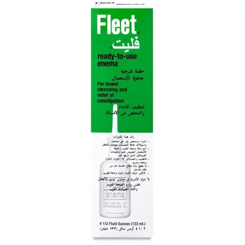 فلييت حقنة شرجية للكبار 133 مل - Fleet Enema 133 m...