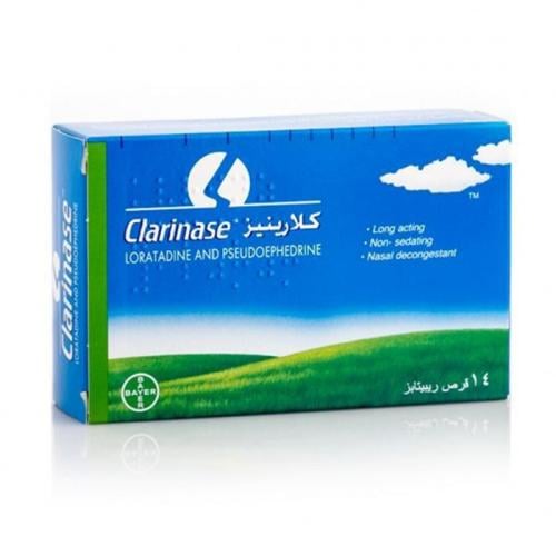 كلارينيز حبوب 14 قرص - Clarinase 5/120 mg 14 Table...