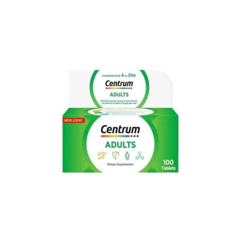 سنترم البالغين 100 قرص - Centrum Adults Tablet 100...