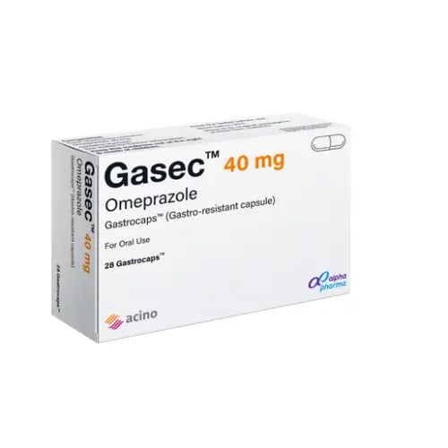 جاسيك 40 مجم 28 كبسولة - Gasec 40 mg 28 Capsule
