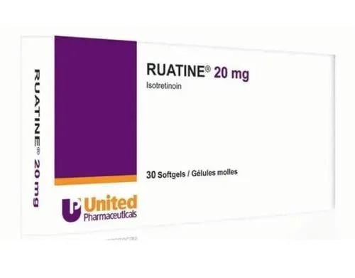 رواتين 20 مجم 30 كبسول - Ruatine 20 mg 30 cap