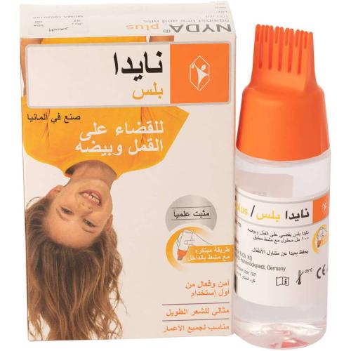 نايدا بلس مضاد للقمل مع مشط 100 مل - NYDA Plus Ant...