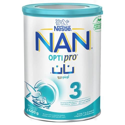 نان حليب أطفال (3) 400 جم - جديد - Nan Optipro 3 M...