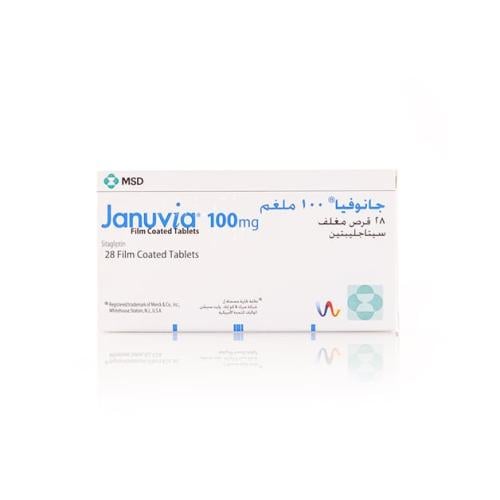 جانوفيا 100مجم 28 قرص - Januvia 100 mg 28 Tablet
