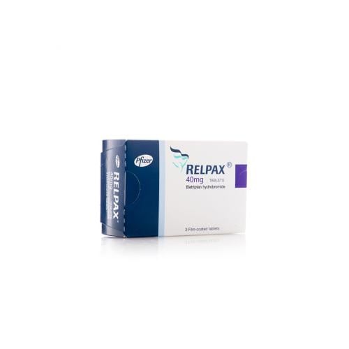 ريلباكس 40 مجم 3 اقراص - Relpax 40 mg 3 Tablet