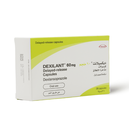 ديكسيلانت 60 مجم 28 كبسولة - Dexilant 60 mg 28 Tab...