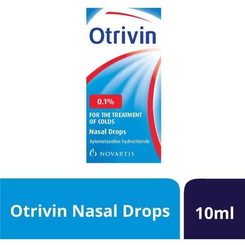 أوتريفين قطرة أنف للبالغين 10 مل - Otrivin 0.1% Na...