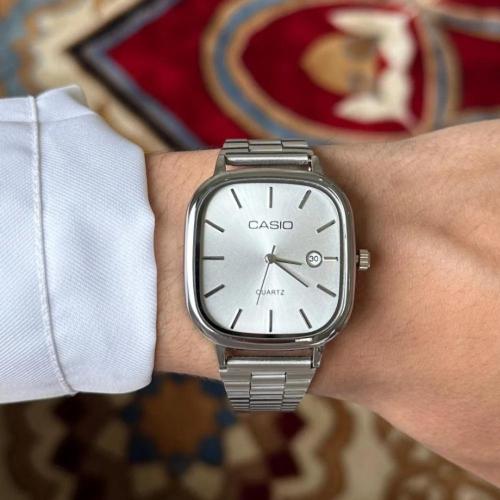 كاسيو فضي ساده