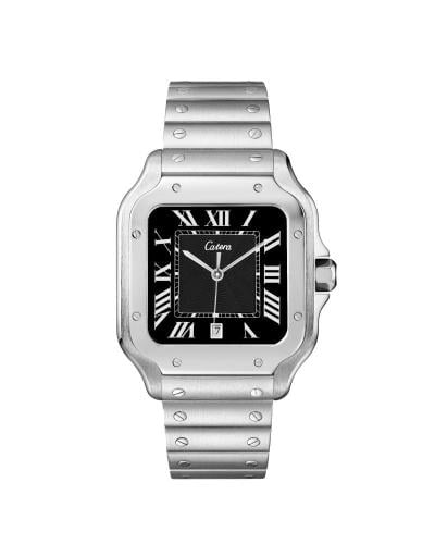 ساعة كاتيرا استيل فضي ميناء