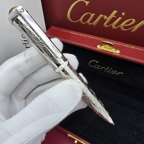 قلم كارتير فضي كامل