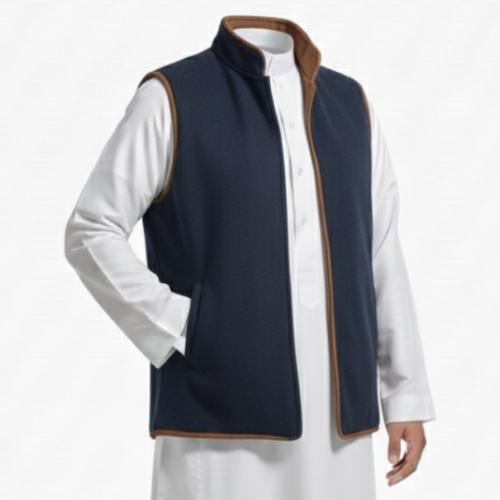 سديري دبل فيس ( كحلي - جملي )