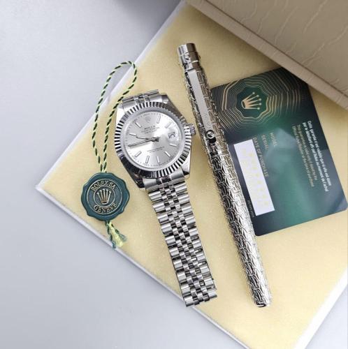 طقم ساعة رولكس قلم كارتير