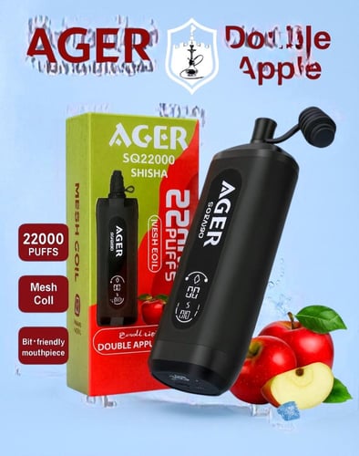 جهاز سحبة اجير SQ شيشة 22000 سحبة – AGER SQ 22000...