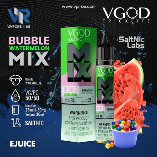 نكهة فيقود علكة البطيخ ايس مكس vgod Bubble Waterme...