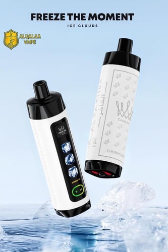 سحبة الفاخر كراون بار 15000 سحبة نيكوتين 5mg مع ال...