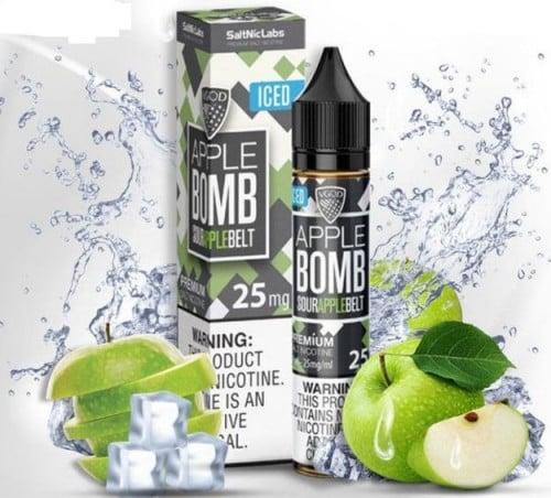 نكهة في قود تفاح آيس – VGOD Apple Bomb Iced Salt 3...