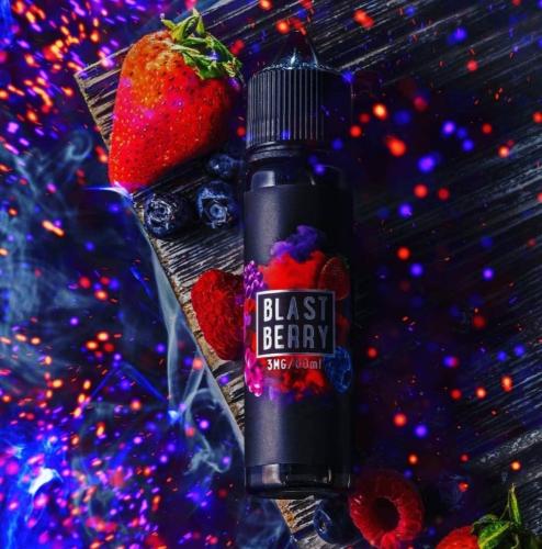 نكهة بلاست بيري 3 نيكوتين 60 مل BLAST BERRY