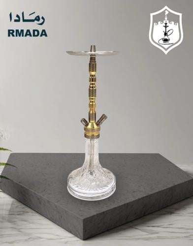 شيشة رمادا كريستال الفاخرة – قزازة كريستال ارتفاع...