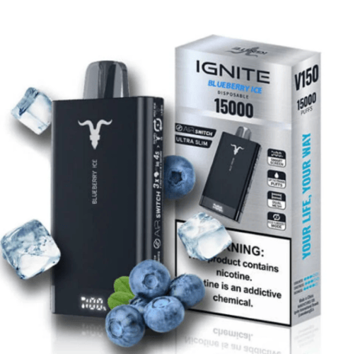 سحبة اجنايت 15000 شفطة Ignite V150 15000 Puffs