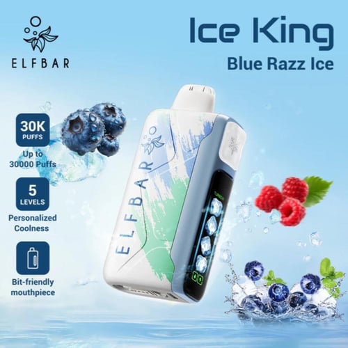 جهاز الف بار كينق 30000 سحبة نيكوتين 50 ملغ – ELFB...