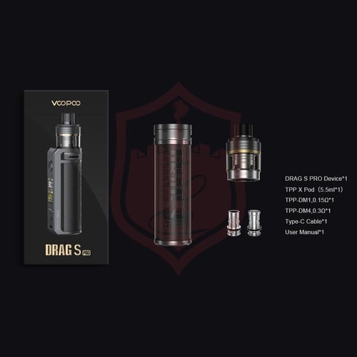 جهاز فوبو دراق اس برو الجديد كليا VOOPOO Drag S Pr...
