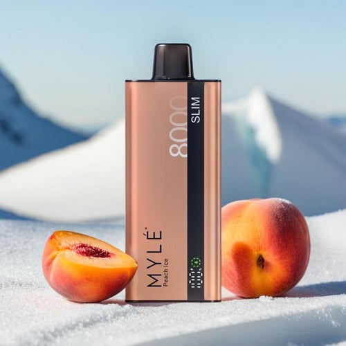 سحبة مايلي سليم 8000 موشة 50 نيكوتين – MYLE SLIM 8...