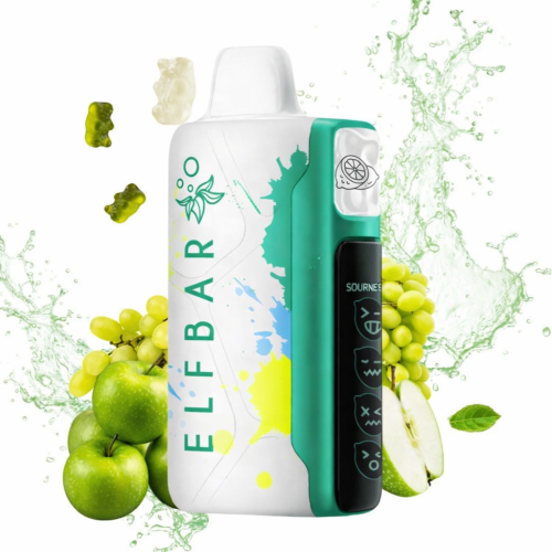 جهاز سحبة إلف بار ساور كينق عنب وتفاح حامض – 30000...