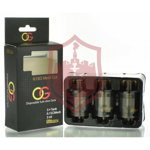 تانك شيشة سفري صب اوم OG Disposable Sub-ohm Tank 0...