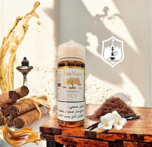 نكهة VCT – توباكو كاسترد فانيلا 120 مل من Ripe Vap...