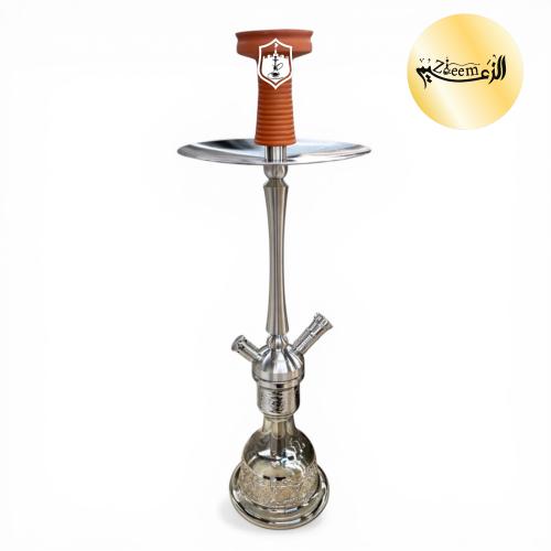 شيشة الزعيم ستانلس ستيل صب ارتفاع 55 سم – Al Zaeem...