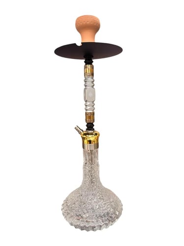 شيشة نعناعة كريستال مقاس كبير – Naanaa Crystal Hoo...